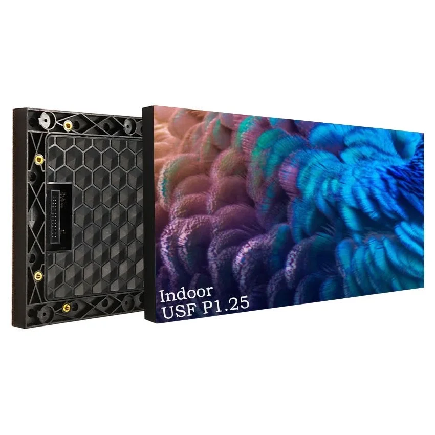 Unilumin заводская цена P1.25 Хорошее качество HD SMD1010 RGB полноцветный светодиодный видеорекламный щит для