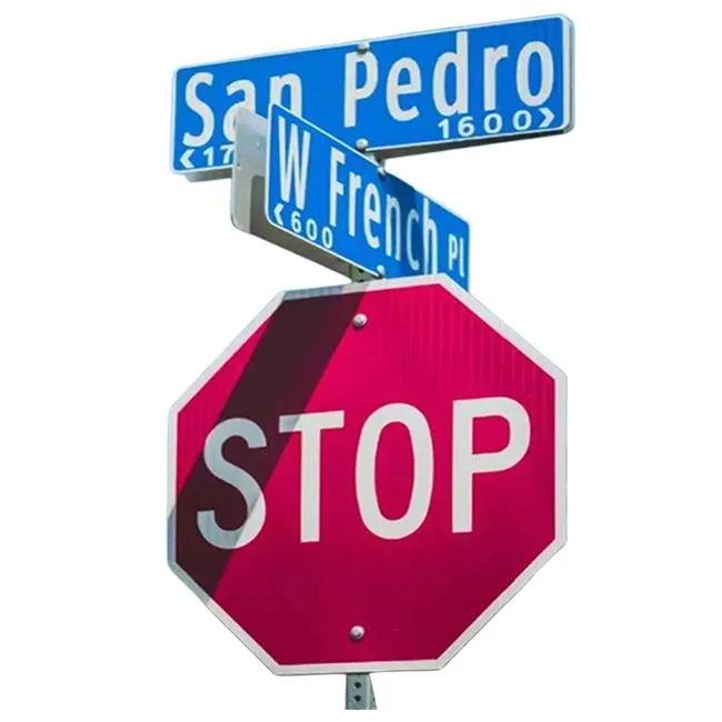 Traffic Speed Limit Aluminum manufacture of Traffic Sign Board Reflective Slow Down Road Signs For Road Safety