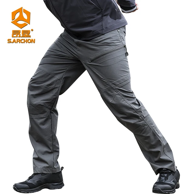 Breathable Casual Nylon sustainable Outdoor Quick-drying Anti-wrink Flat Front Stretch Tactical pants