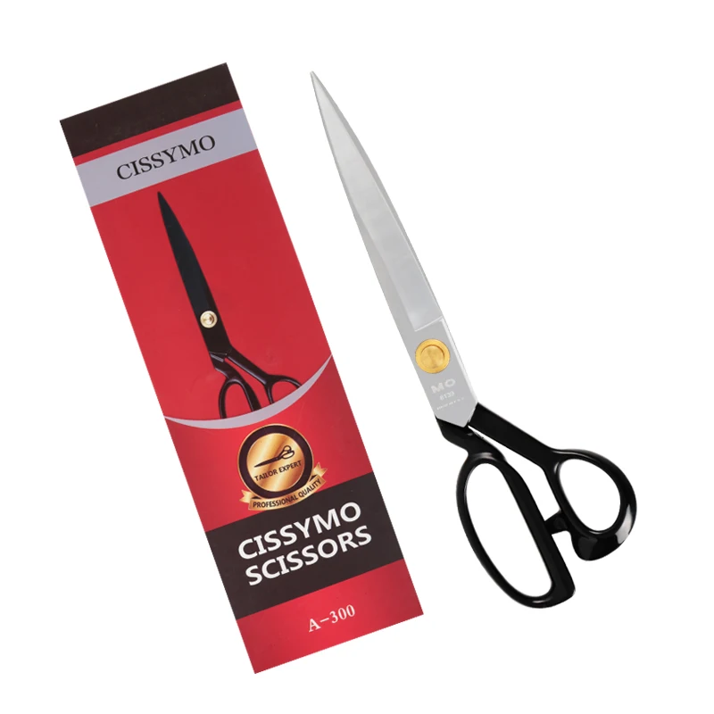 Hot Selling Classical All Metal Stainless Steel Sharp Cloth Sewing Fabric Cutting Scissors Tailor Scissors