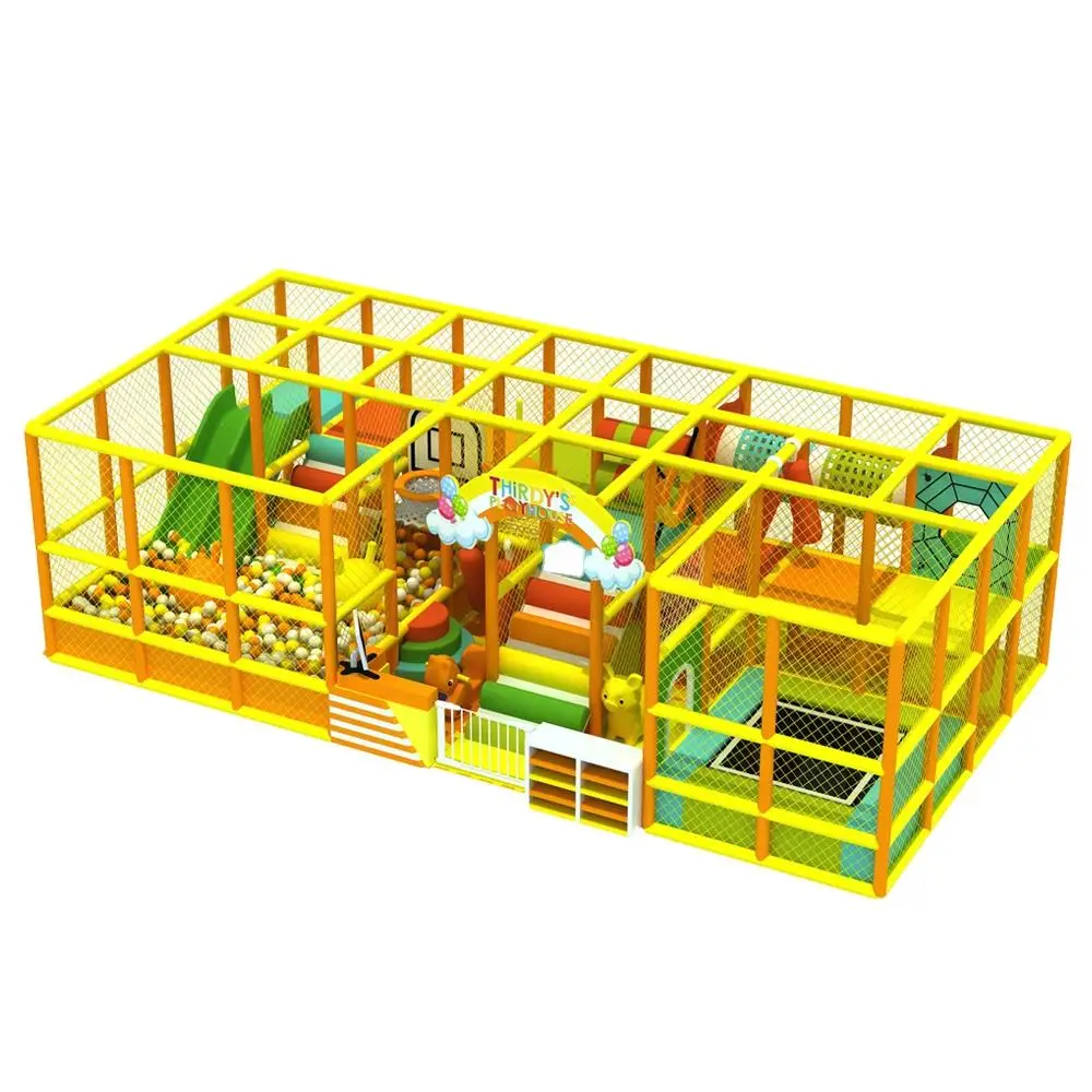 Customised Indoor Amusement Park Soft Play Equipment Indoor Interactive Gaming Equipment For Sale Factory Directly Wholesale
