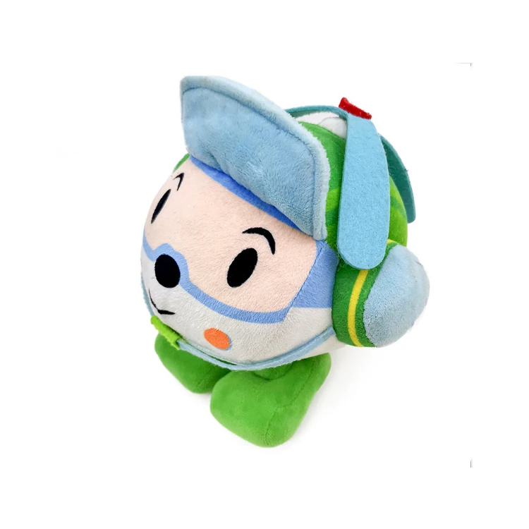Wholesale Custom Mini Helicopter Toy Cute Soft Cartoon Doll Souvenirs Business Mascot Anime Figure Gift Manufactured Bear