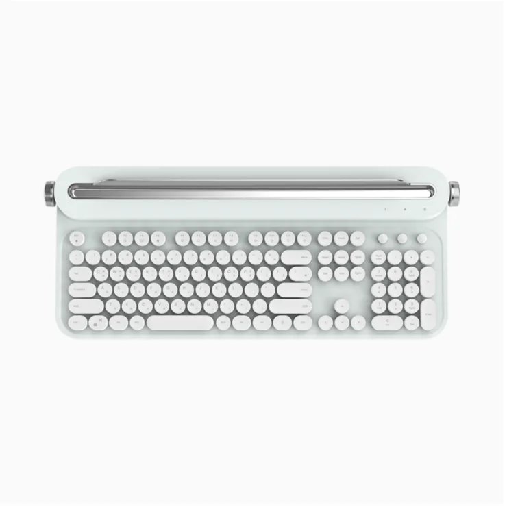 ACTTO 2021 Professional custom keyboard for laptop 106 Keys magic BT keyboard for tablet Stylish retro wireless keyboardB505