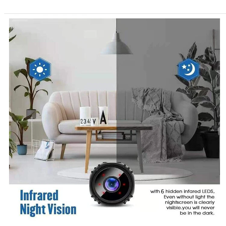Wholesale Wifi Wireless Surveillance Video Record Mini Camera W8