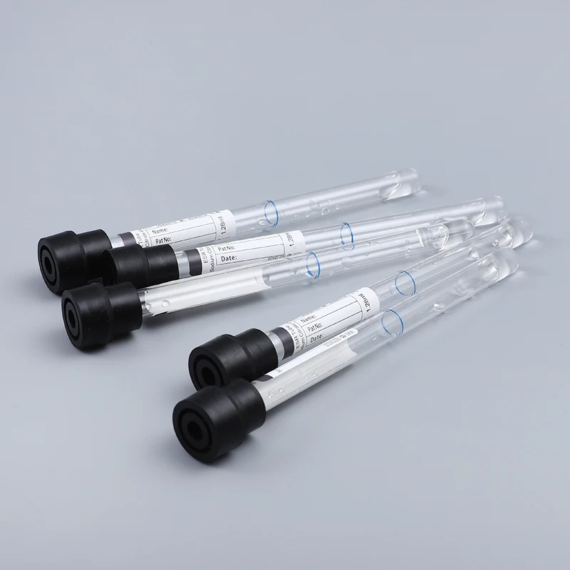 
High quality esr tube stand vacuum citrate blood collection test tubes 
