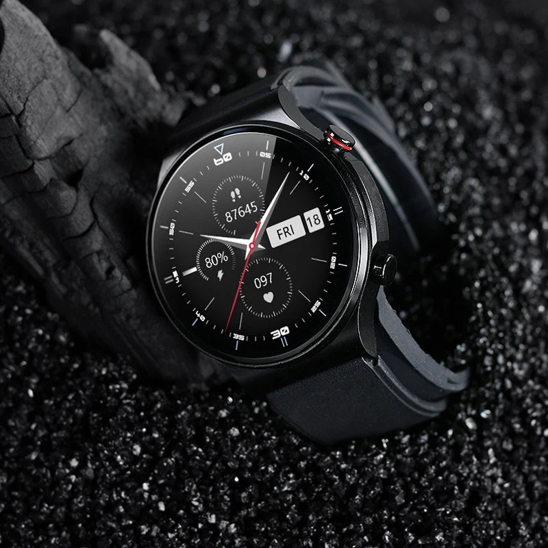 S2  Blood Oxygen Heart Rate Body temperature Wrist Watches for Men women teens Luxury Smart Android ios Band Sports Watch