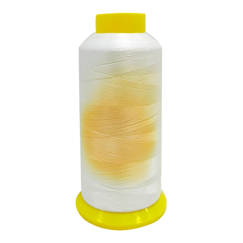 Low MOQ Multiple Color Options New Functional Yarn Embroidery Thread 100% Polyester FDY Yarn 150D/2 UV Color Changing Thread