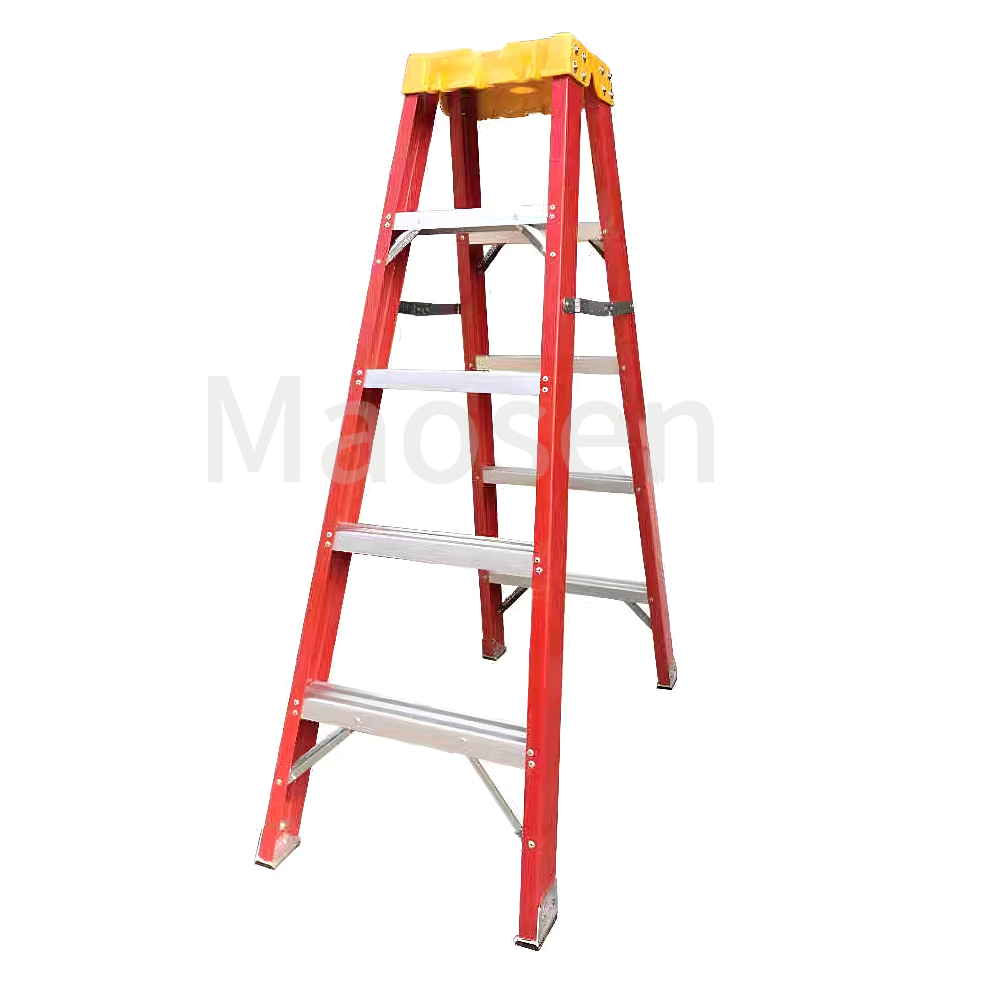 Fiberglass Ladder For Electician  Factory Direct Sale 16 20 24 28 32 36 40 step Fiberglass