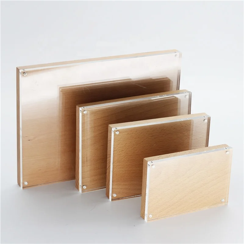 Акриловая деревянная фоторамка 4x6 дюймов | 5x7 дюймов | 6x8 дюймов | 8x10 дюймов | a5 | a4 | a3 | Пляжная деревянная фоторамка