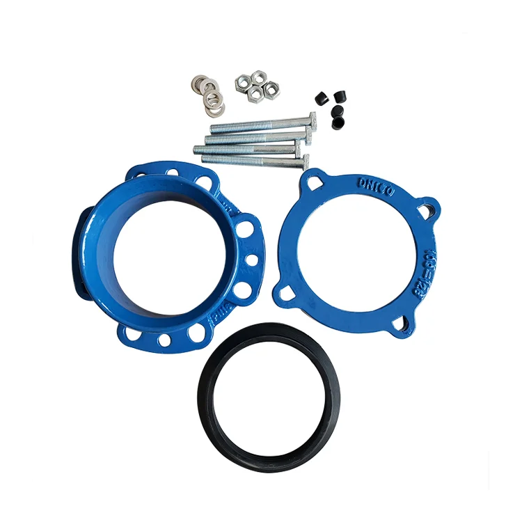 DIN to ANSI Ductile Iron Universal Reducing Flange Adapter