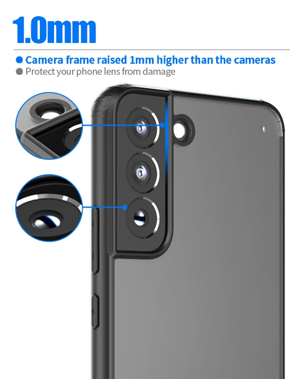 Blueo transparent protective case For samsung galaxy s21 ultra s 21 plus s22ultra s22plus for samsung luxury phone case