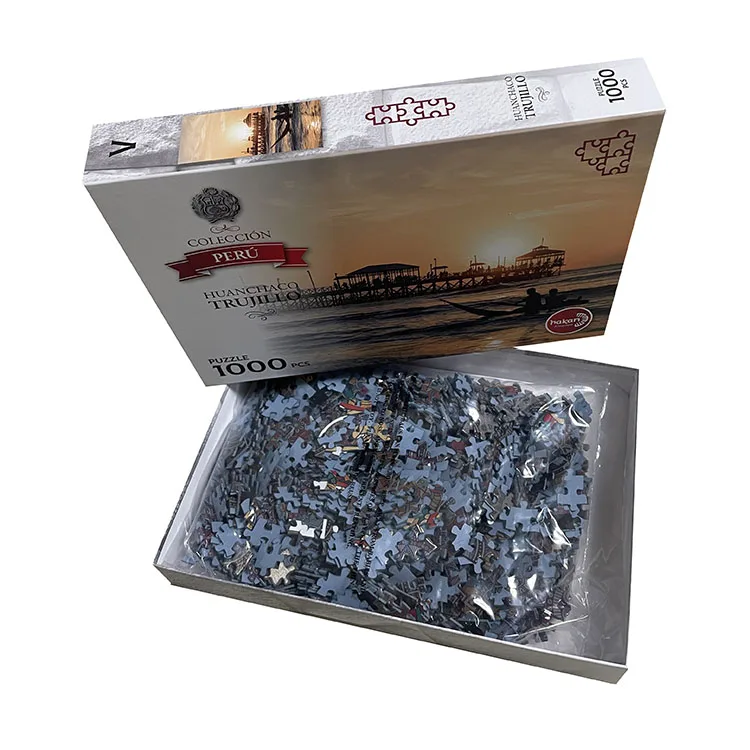 High quality blue board 500piece jigsaw puzzles