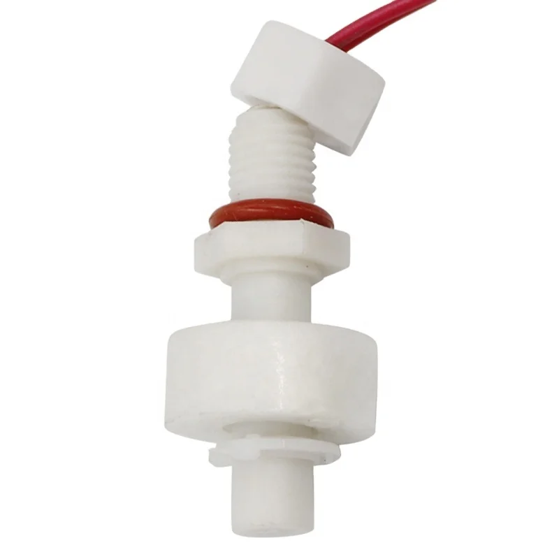 Water Pump Float Switch PP PVDF Magnetic Float Reed Sensor Switch Plastic Mini Float Ball Transducer