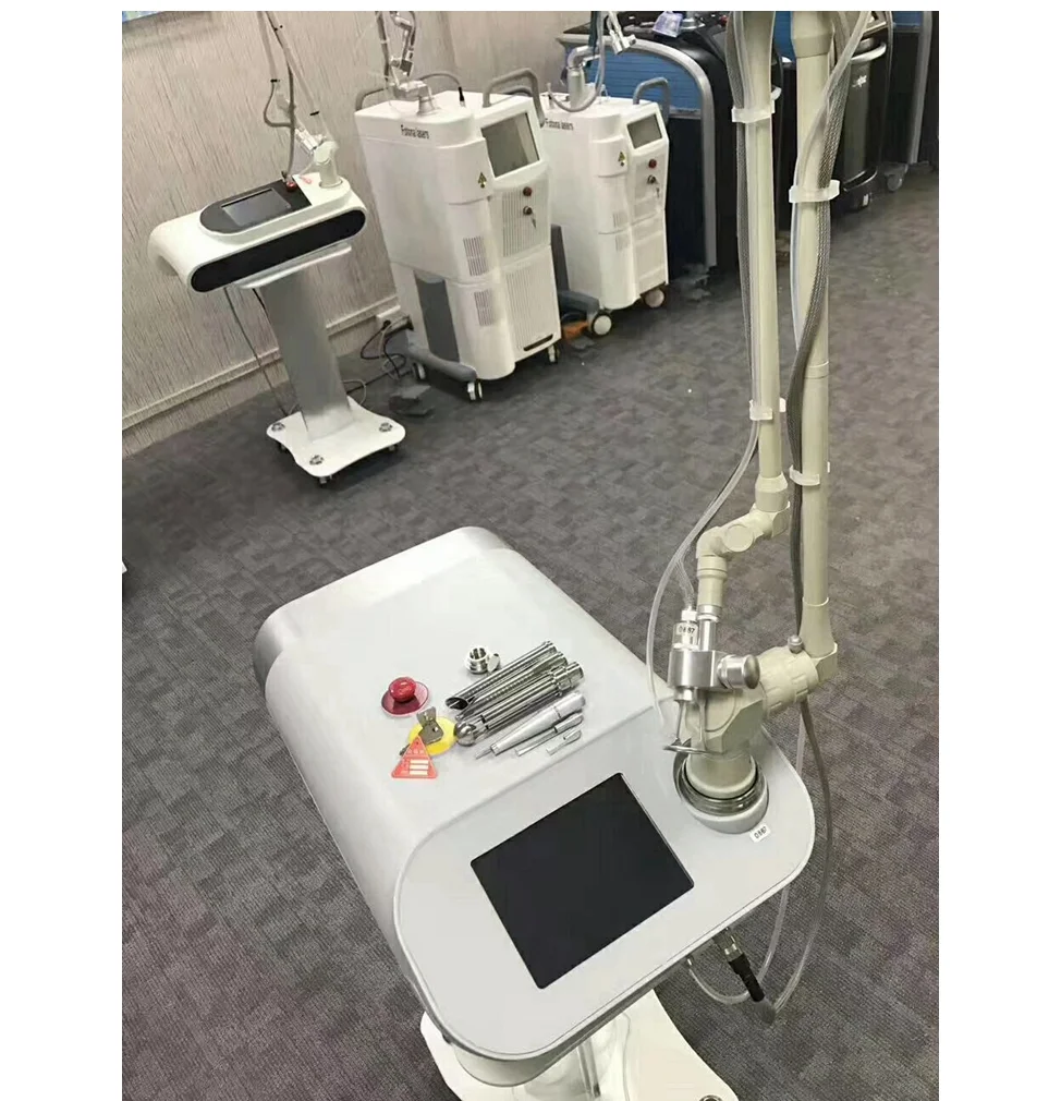 Private Stretch Portatil Scanning Head Rf Tube Co2 Fractional Laser Machine Acne Treatment Rf Fractional Co2 Laser Machine