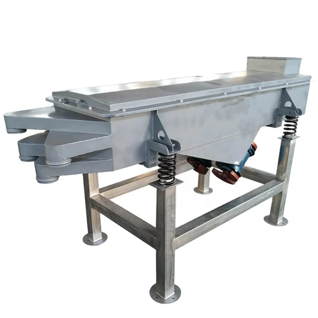 ZCY corn wheat screening machine sunflower seed screening linear vibration screening machine