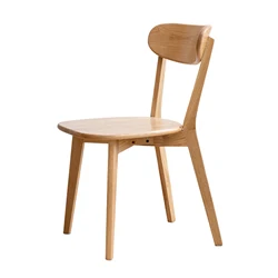 Free Shipping Dining chair hight quality wooden wood chair solid chair wooden living room hotel furniture dining  nordic