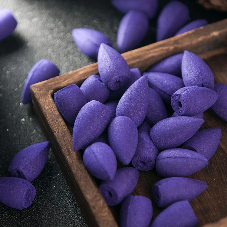 Бытовые натурального бамбука рефлюксный в форме башни с Бусины дыма конусов ароматный