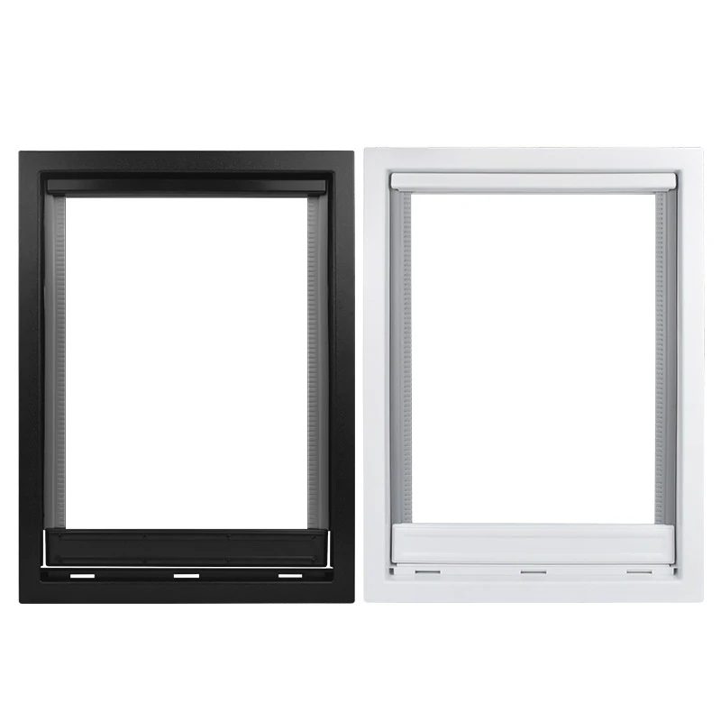 Dog Door with Soft Transparent Magnetic Flap Easy to Install PVC Magnet Positioning Large Dog Door