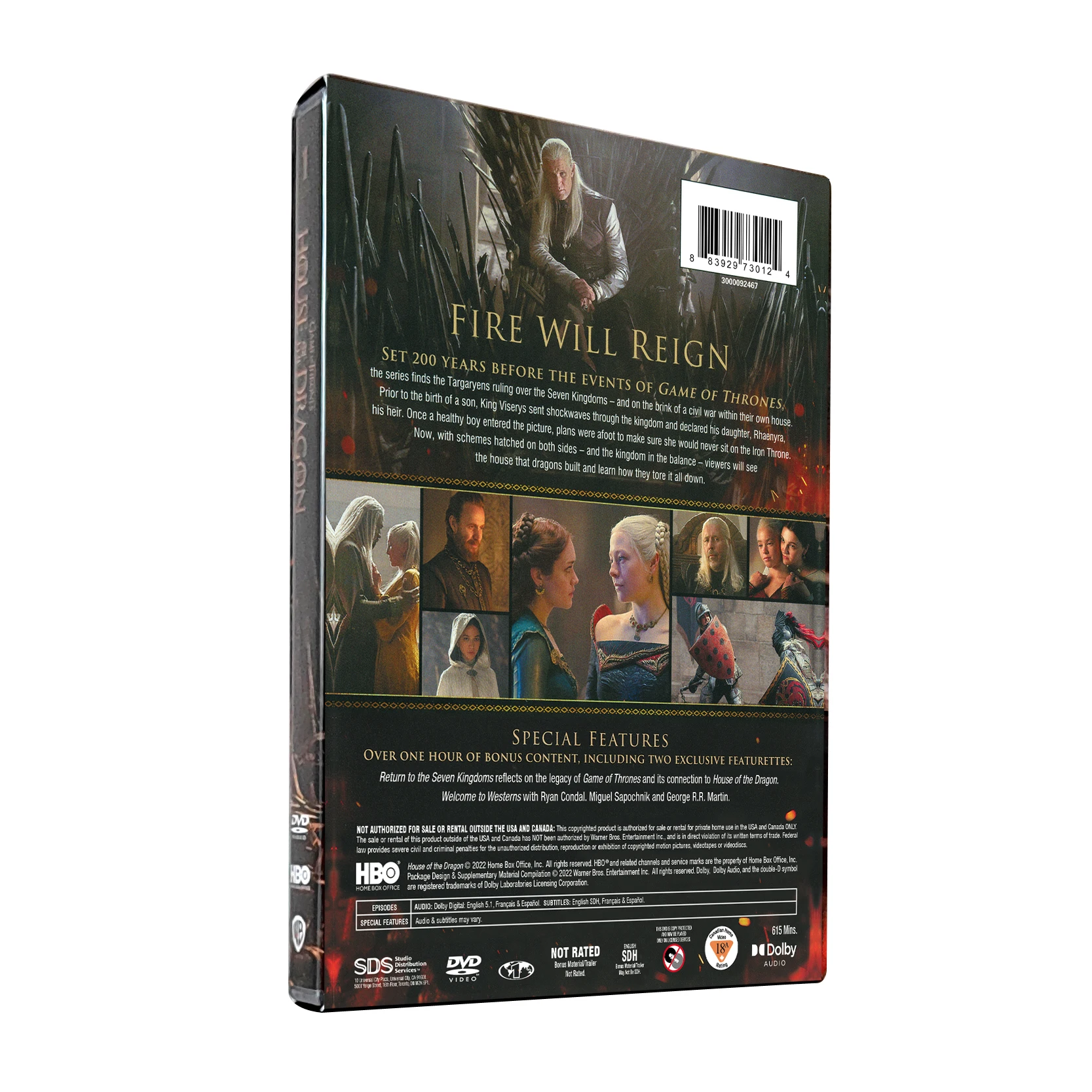 House of the Dragon Season 1 5discs new release wholesale dvd movies tv series eBay hot selling dvd in bulk free shipping