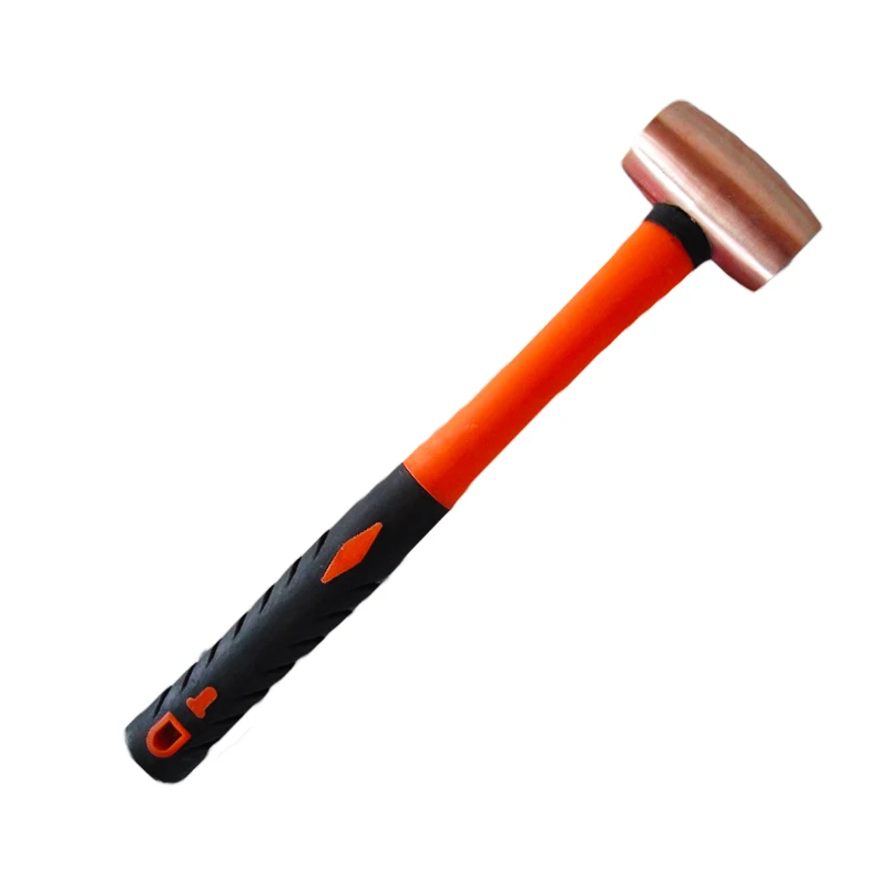 Non-sparking copper hammer Mallet Fiber handle 3p weight 1400g