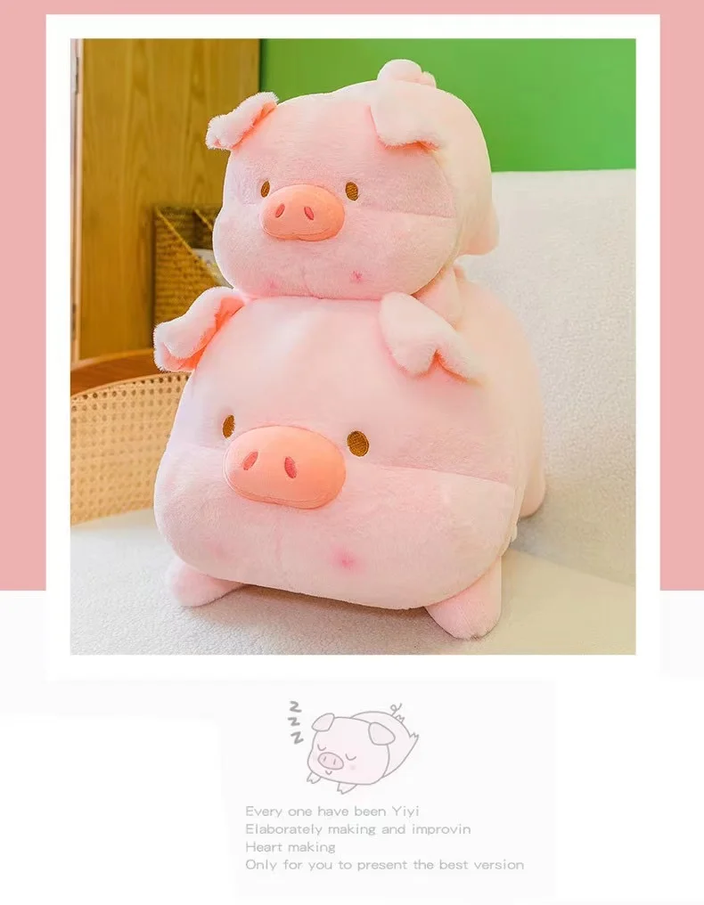 Custom Stuffed Plush Business Gift Plushies Wholesale Cute Lulu pig Plush Toys