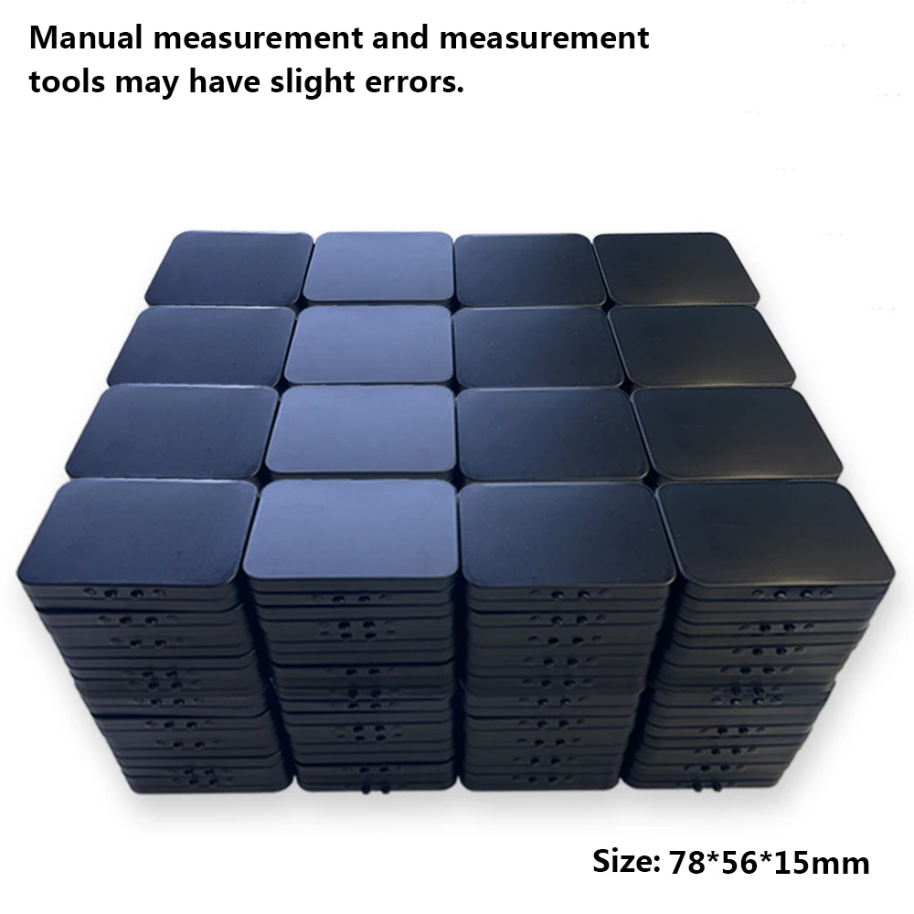 RTS Custom printed small rectangular black hinged lid cigarette/gift/candy/mint packaging storage containers metal tin cans