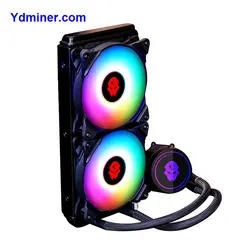 Лучшие продажи 120 мм * 3 RGB LED TV PC Вентилятор охлаждения для игры Чехол ноутбука охладитель воздуха вентилятор воды