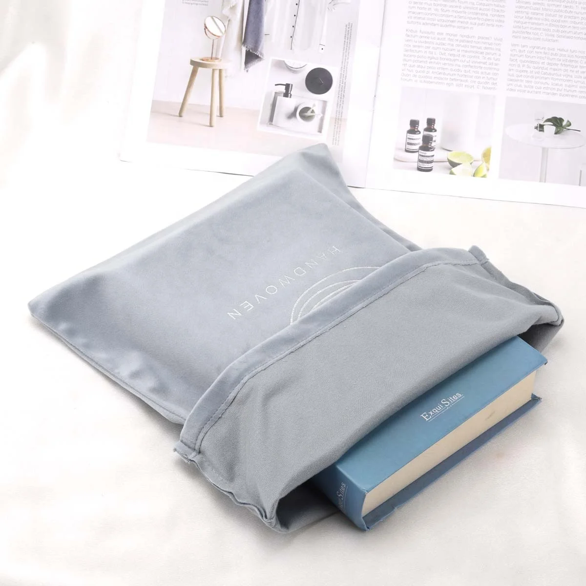 Free Sample Luxury Super Soft Velvet Bag For Handbag Hair Packaging Drawstring Clothes Hair Dryer Dust Velvet Pouch