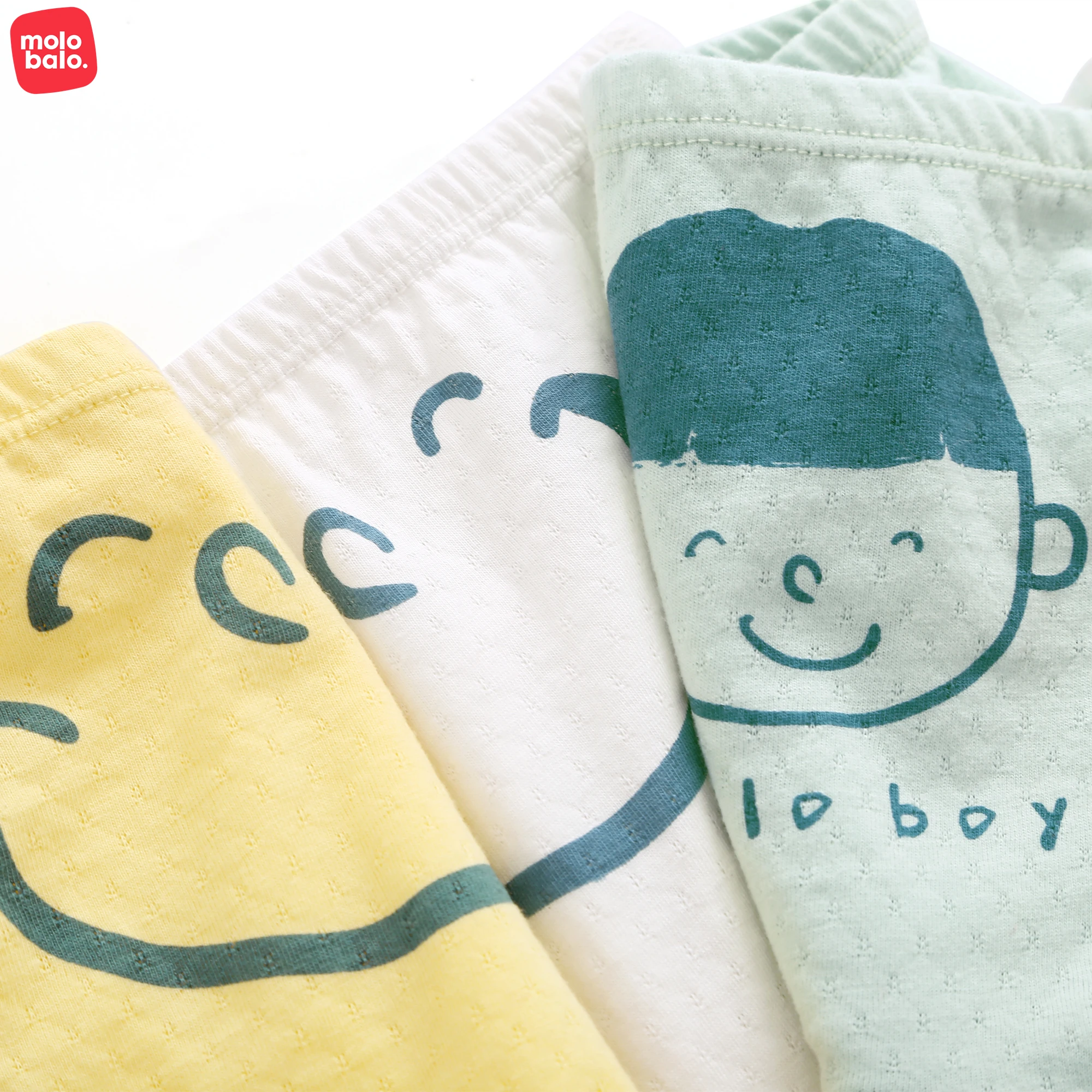 New Arrival 3 Picecs Kids Panties Boys Briefs 100% Cotton Underwear Lovely Cartoon Panties