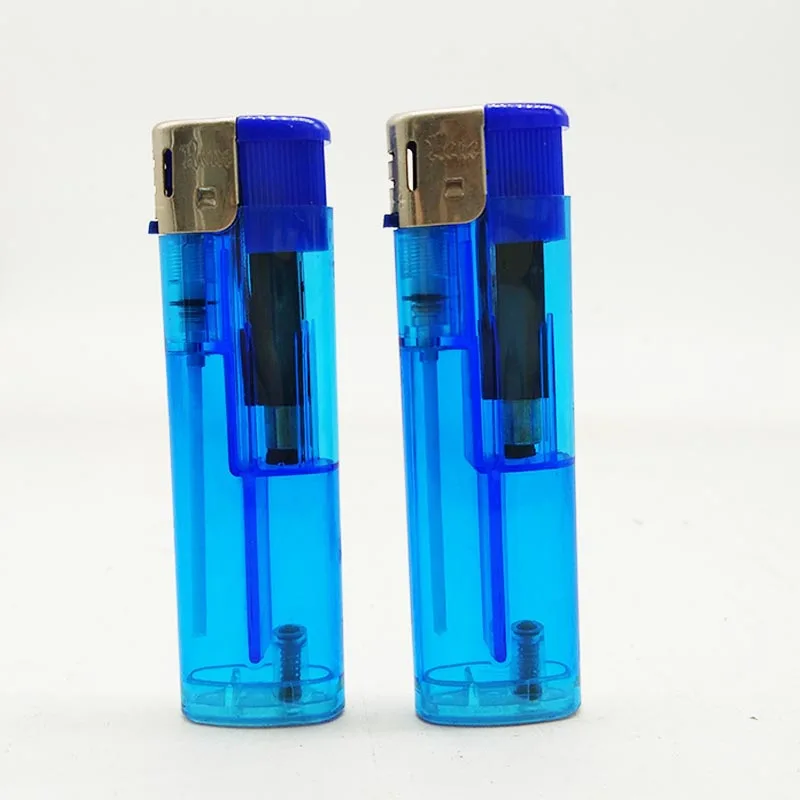 Индийская прозрачная многоразовая электрическая одноразовая Зажигалка BAIDA