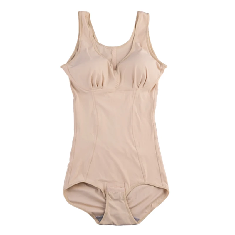 Fashion Slimming Abdominal Push Up Breast Open Crotch Bodysuit Lady Sexy Deep V-neck Bodysuits For Women