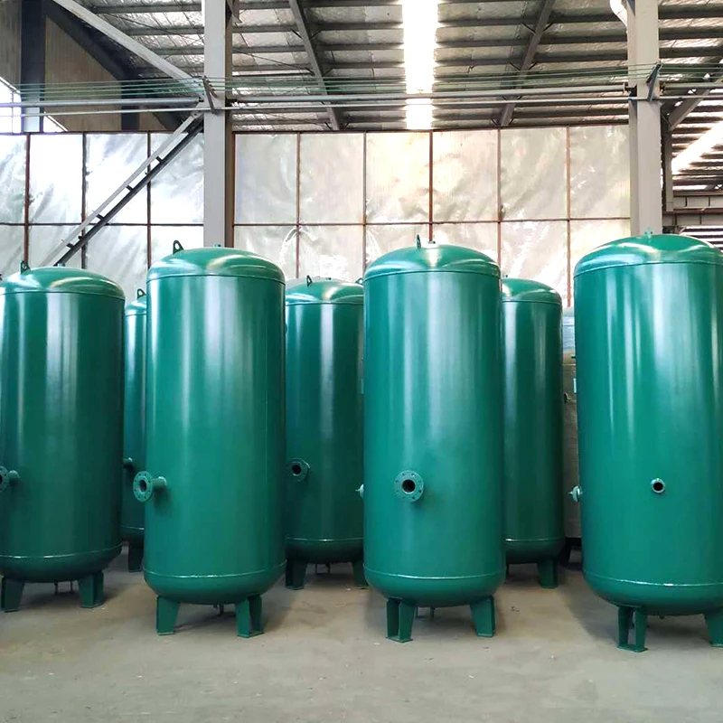 Factory custom gas storage tank 0.6 cubic  pressure buffer tank13 BAR stainless steel carbon steel gas tank