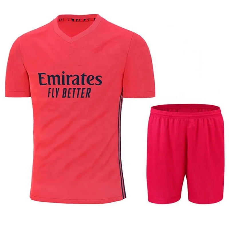 Latest Football Uniform Wholesale Soccer Jersey Man Shirt Adults Kids Club Sets