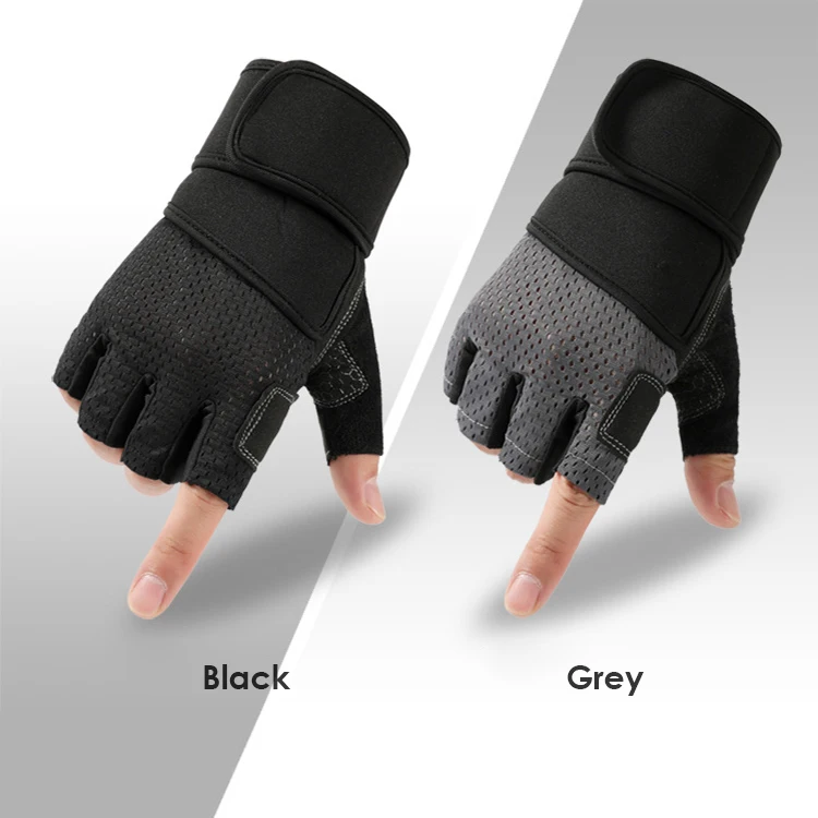 ZHOYA SPORT Silicone Gym Fitness Gloves Men Black Guantes Unisex Gym Workout Comfortable Guantes De Gimnasio Unisex Para Fitness