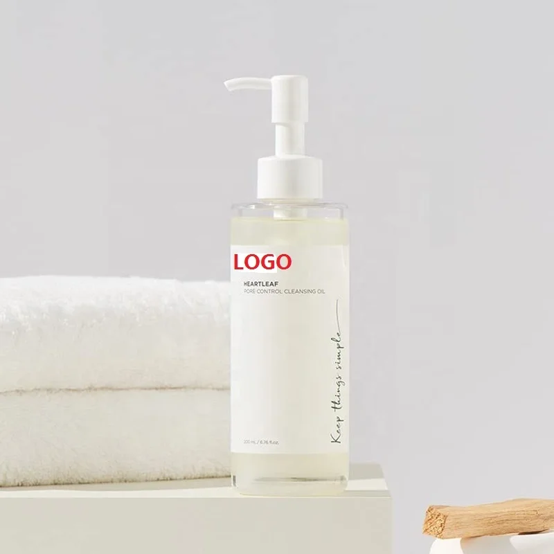 Korean Daily Makeup Facial Cleanser Pore Control and Blackheads Removal Cleansing Oil Vegan Amino Acid Gel for Dry Oily Skin