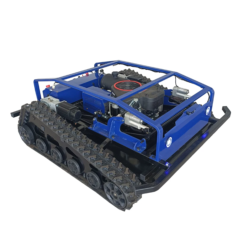 GC-1000 23HP 1000mm Cutting Width Rechargeable Remote Control 60 Degree 45 Degree Slope Mower Robot Slope Mower