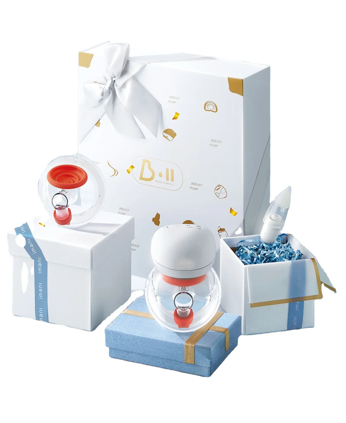 Tektecho America Amazon Hot Sell Imani ODM Electric Double Breast Pmps BPA Free Silicone Breast Milk Pump