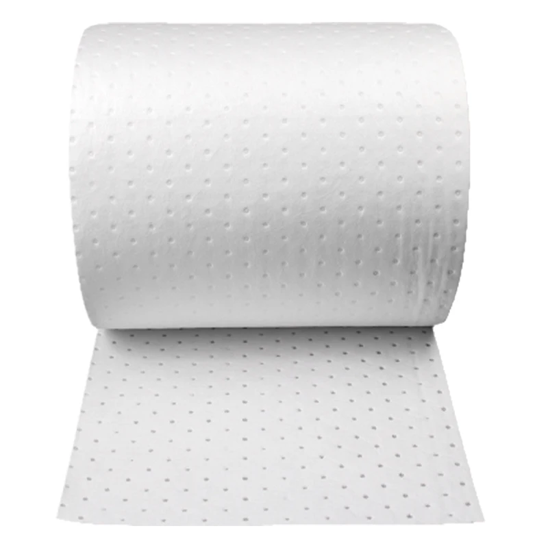 Hubei Xiantao JM Wholesale High Quality high absorbency 200-400Gsm 100% pp white oil pads spill mat