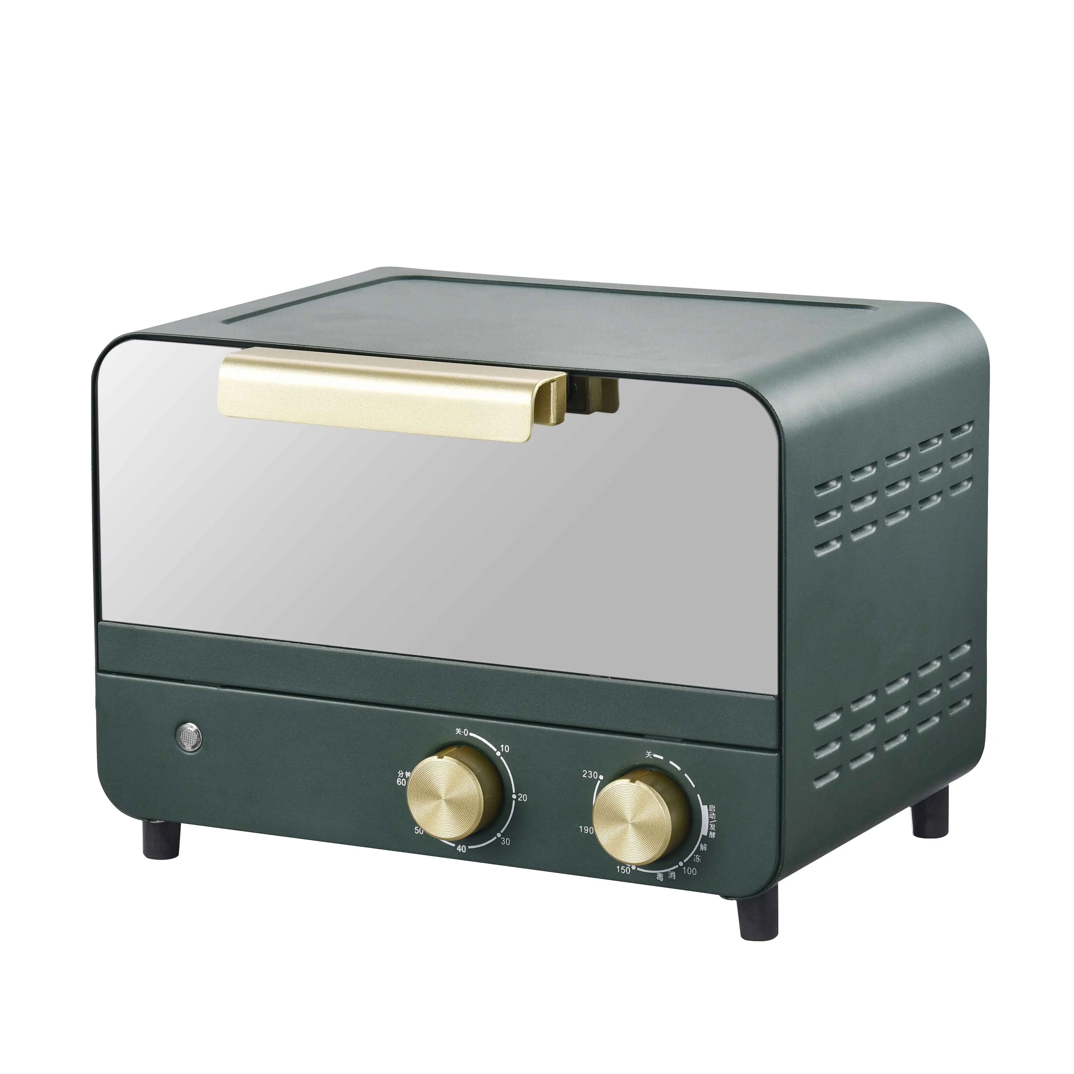 Posida  12L 750W electric cake oven pizza mini oven for baking cake pizza and egg tart