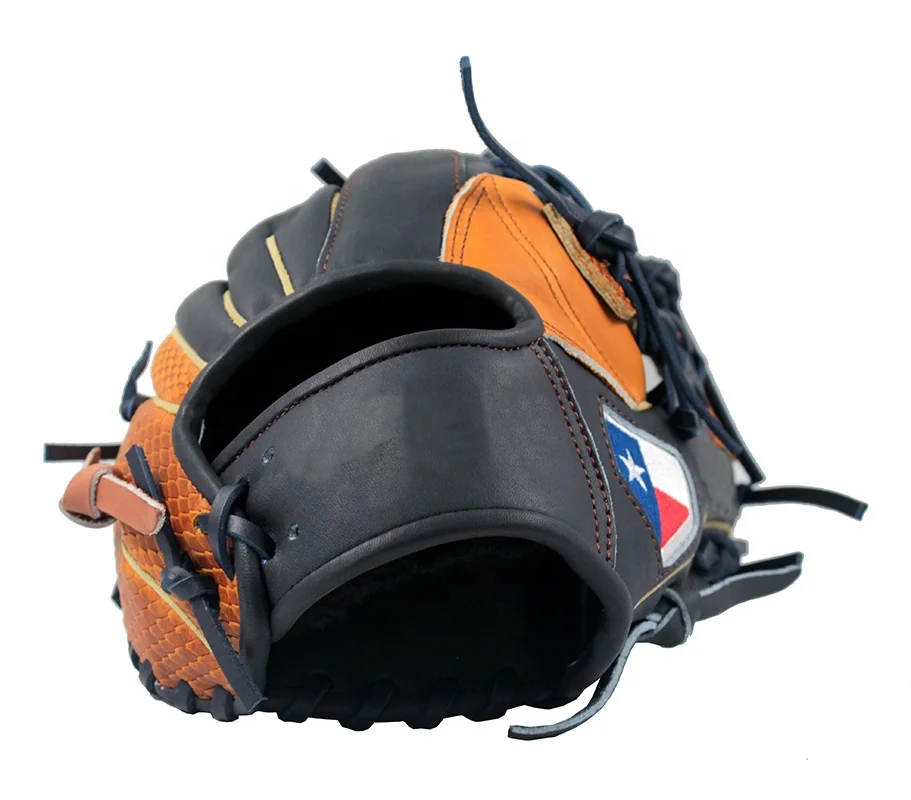 Baseball &Softball Leather Glove Infield Fast Pitch  Customized Logo for Adult