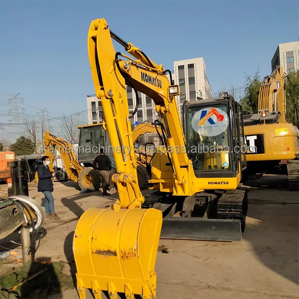 Экскаватор KOMATSU komatsu PC 56-7 высокое качество Япония лидер продаж в Шанхае
