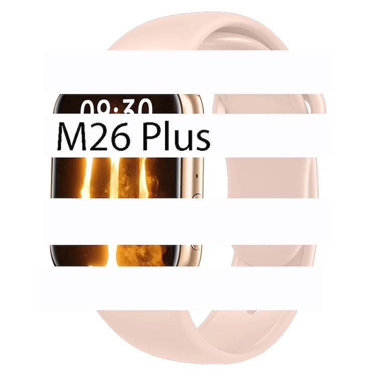 NEW M26 plus smart watch series 6 for call answering 1.75inch blood pressure smartwatch