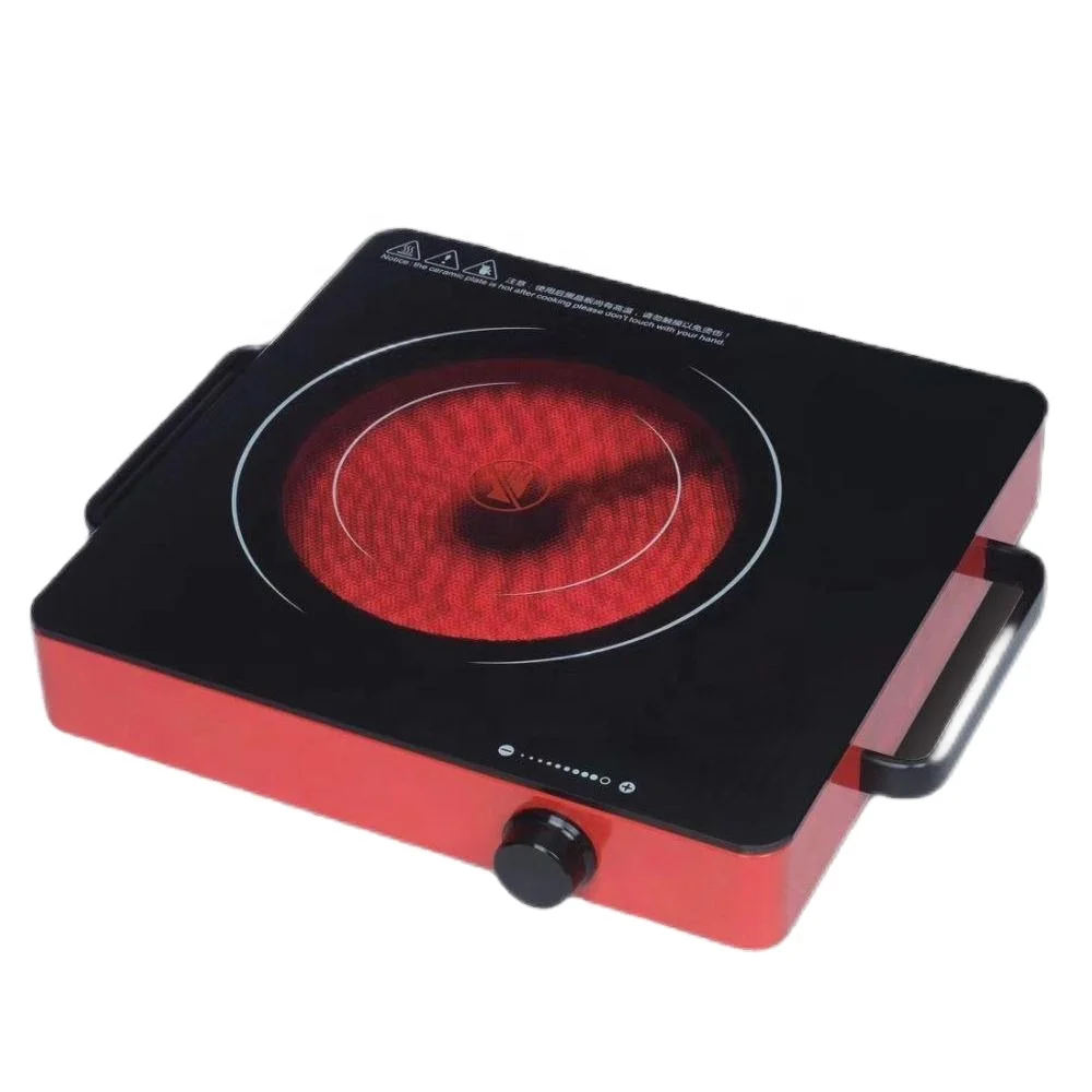 Wholesale 2000W stainless steel electric ceramic stove hot plate 1 burner touch sensor infrared cooker