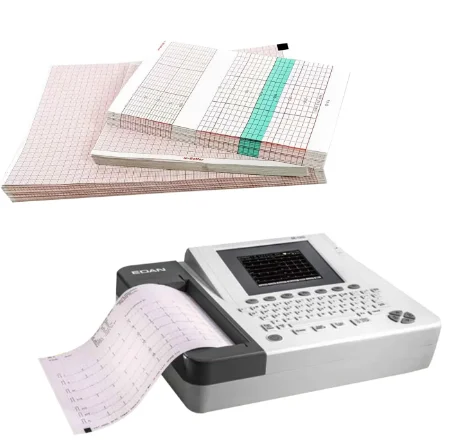 High Quality ECG Recording Chart Thermal Paper Medical Printing Paper