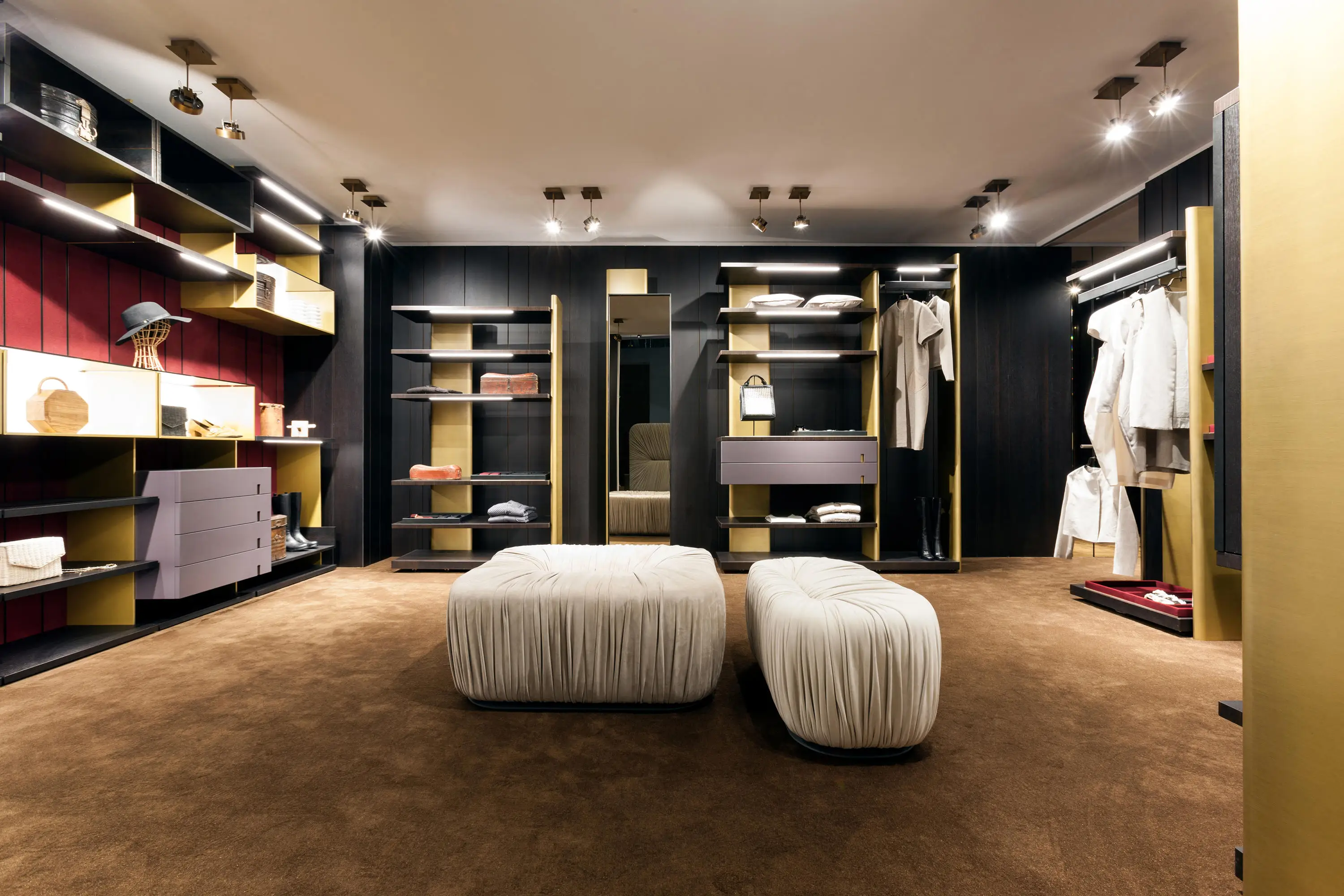 Wholesale Luxury European Design Walk In Closet Bedroom Furniture  Wardrobe
