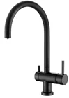 OEM 3 in 1 Matt Black Instant Boiling Hot Water Tap Kitchen Water Heater Faucet
