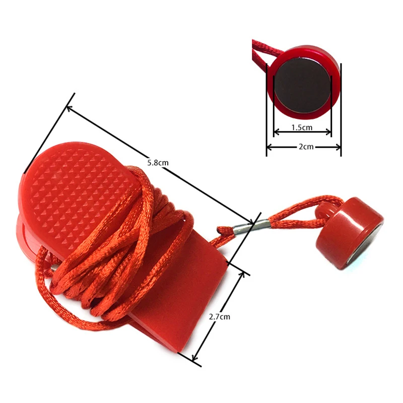 Treadmill Safety Key Universal Treadmill Magnet Security Lock Magnetic Start Key For Electric Treadmills With Magnetic Switch