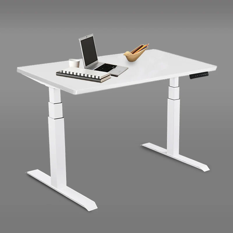 3 stage Dual motor Electric Hight Adjustable Desk Frame Heavy Duty Steel Stand Up Desk for Smart office