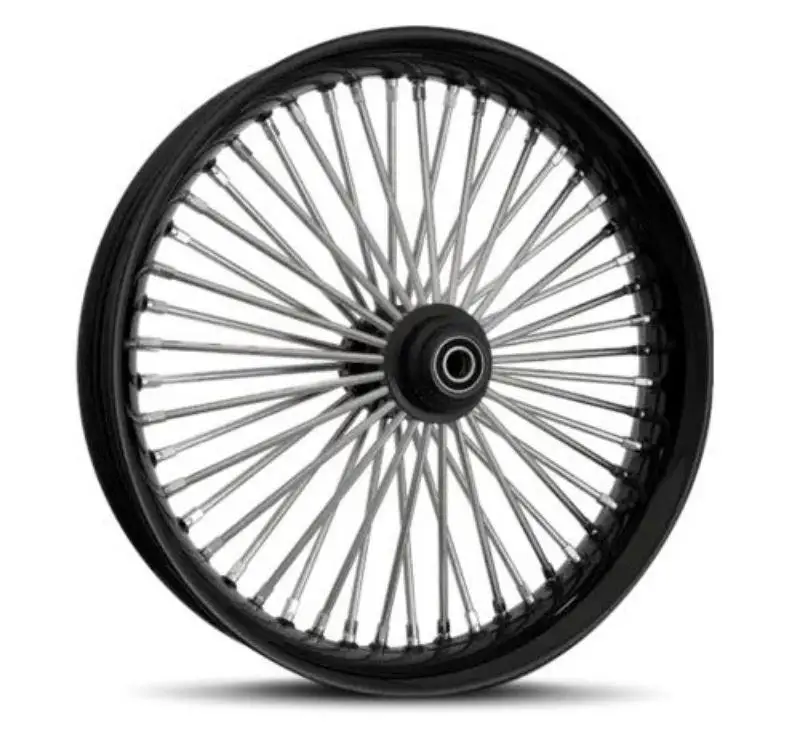 Motorcycle wheels  Old Steel Forged rims chrome 16 17 18 19 21 23 inch  spoke  for Harley