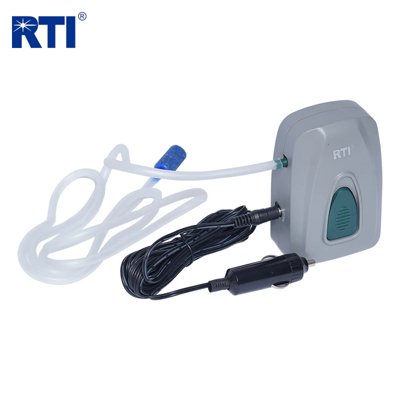 RTI ABS Plastic Ultra Silent Air Pump Oxygen Increase Fishing Air Pump Aerator
